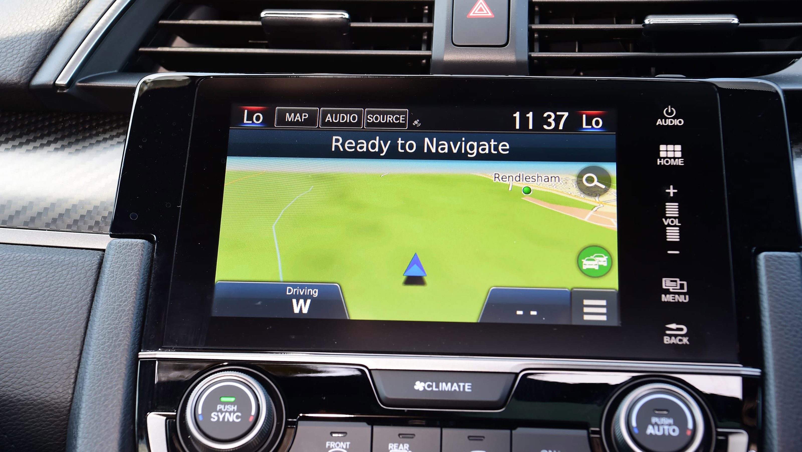 Used Honda Civic Mk10 - sat-nav