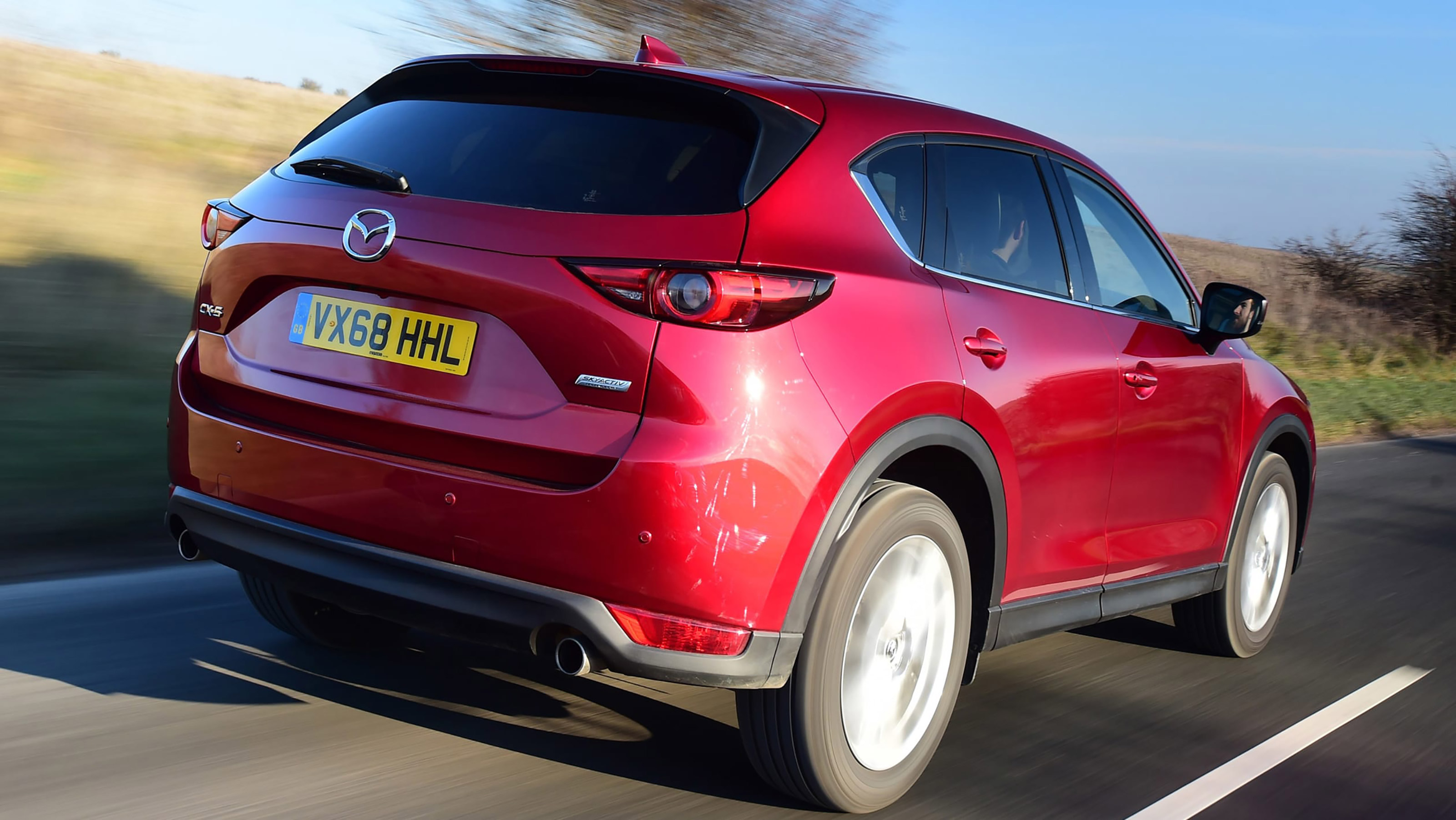Used Mazda CX-5 - rear action