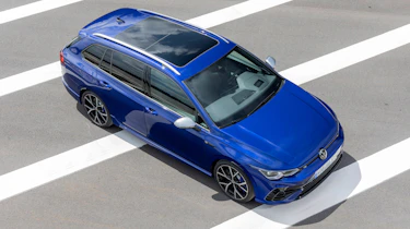 Volkswagen Golf R Estate - front above
