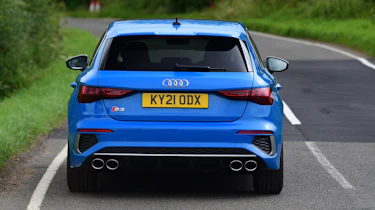 Audi S3 long termer - first report rear action