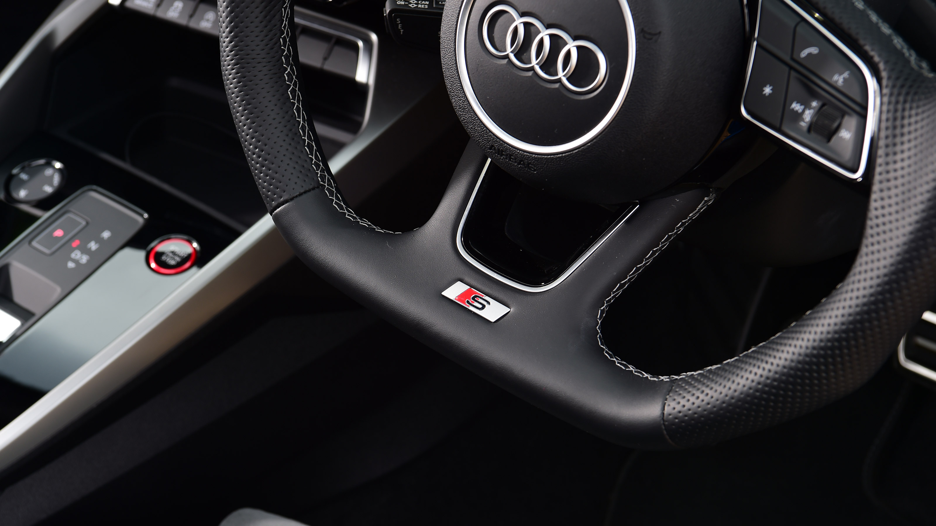 Audi S3 long termer - first report steering wheel detail