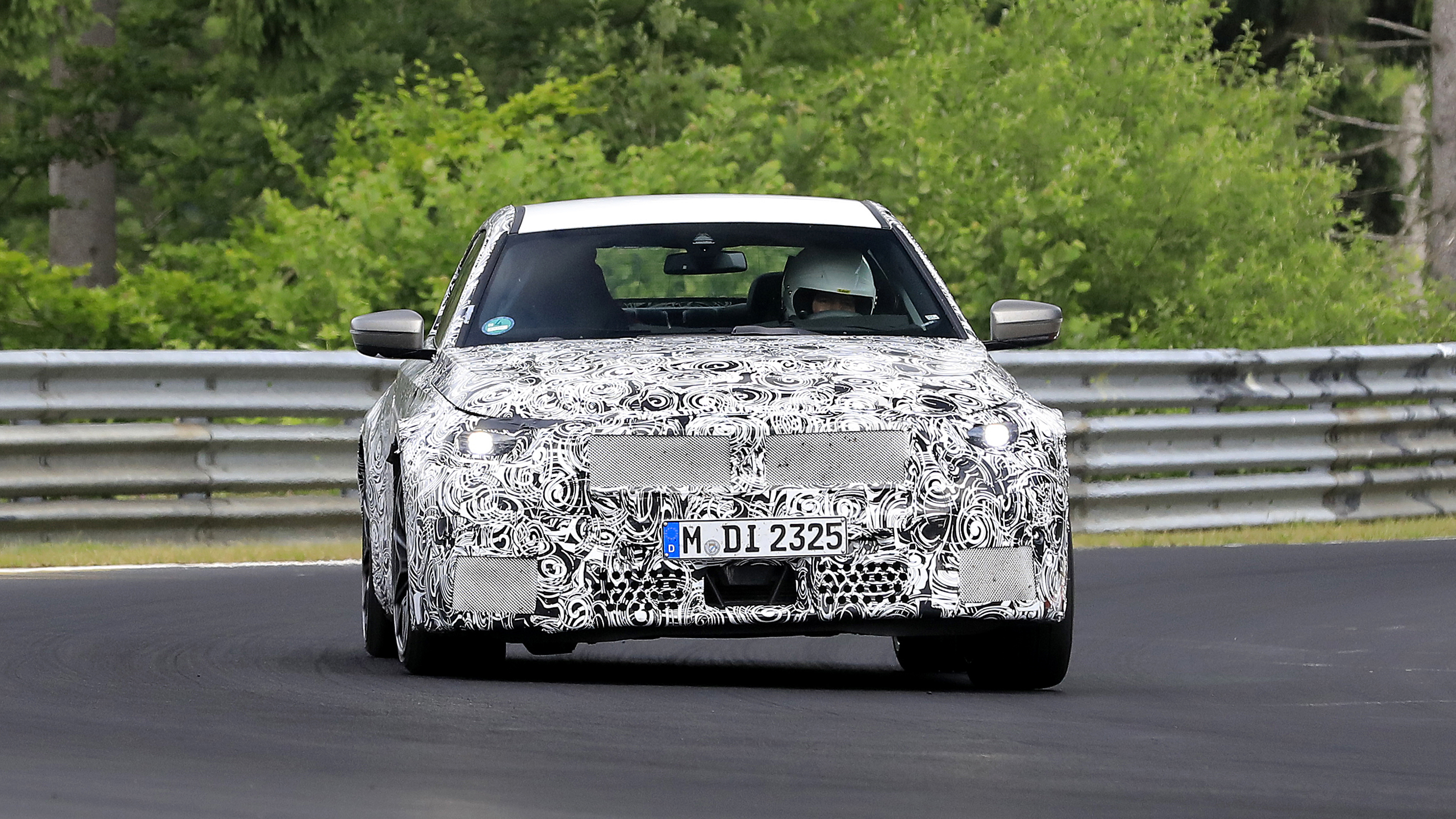 BMW M2 spy - front