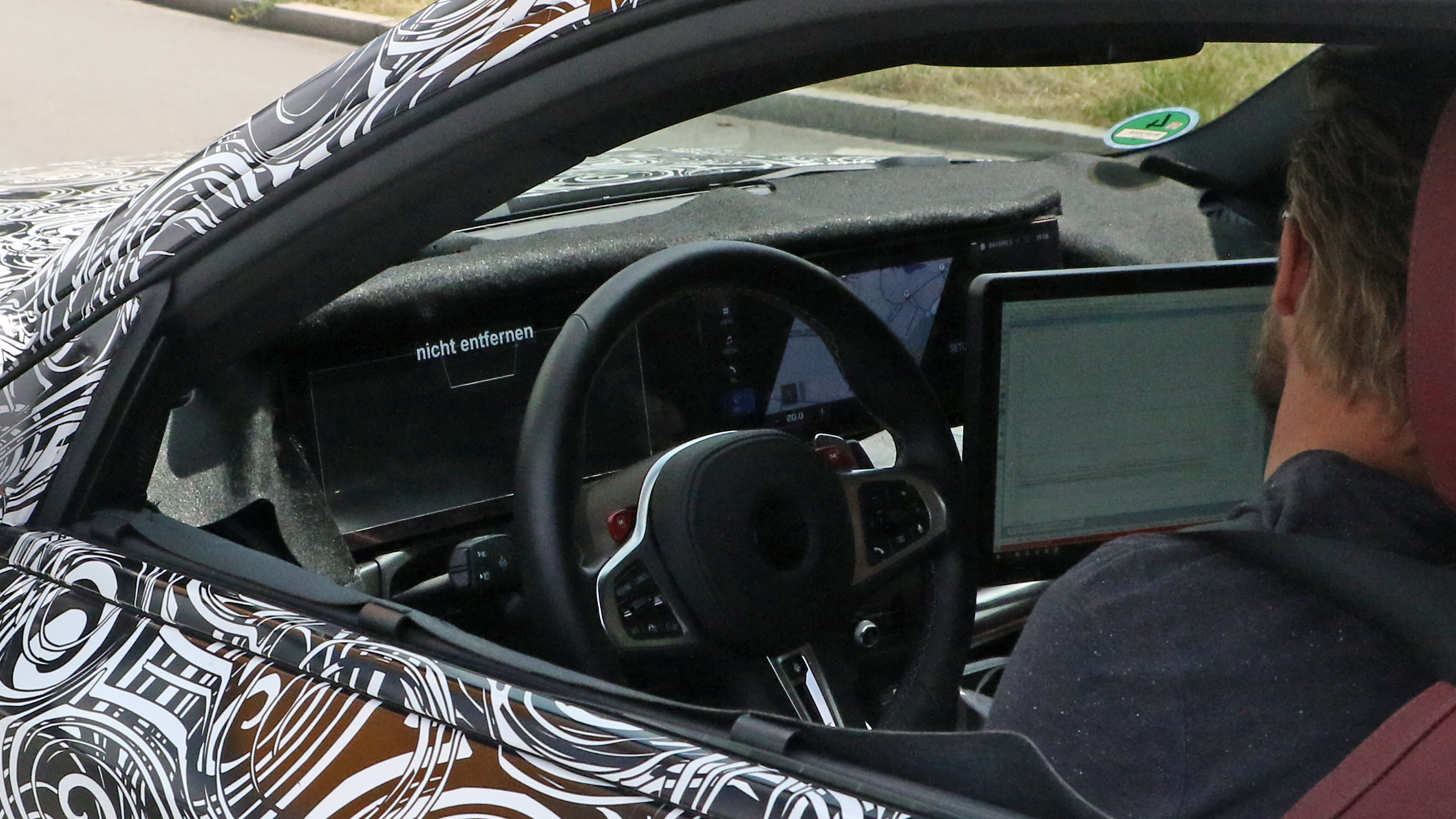 BMW M2 spy - interior