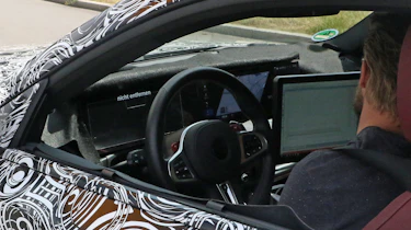 BMW M2 spy - interior
