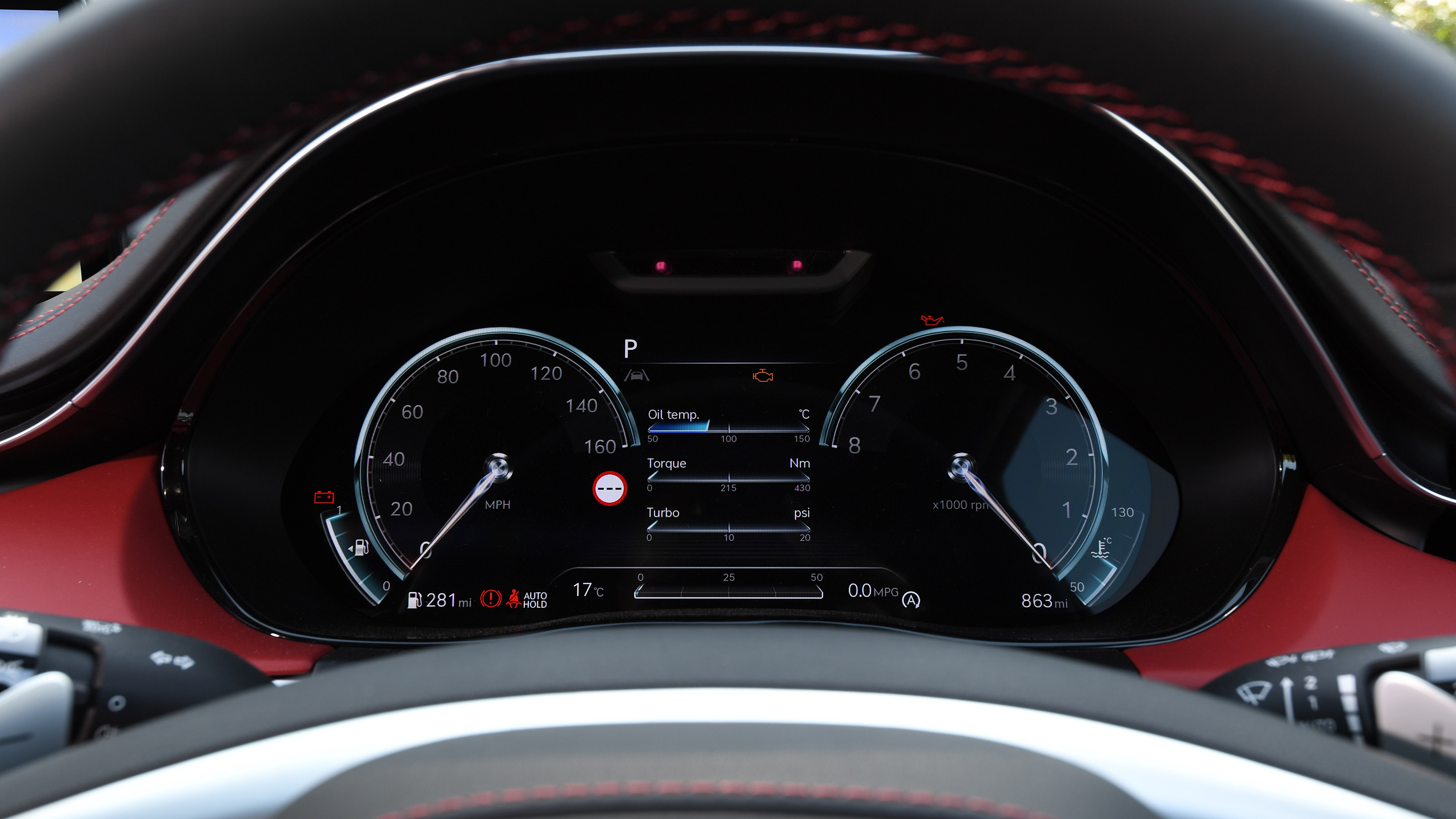 Genesis GV70 - dials