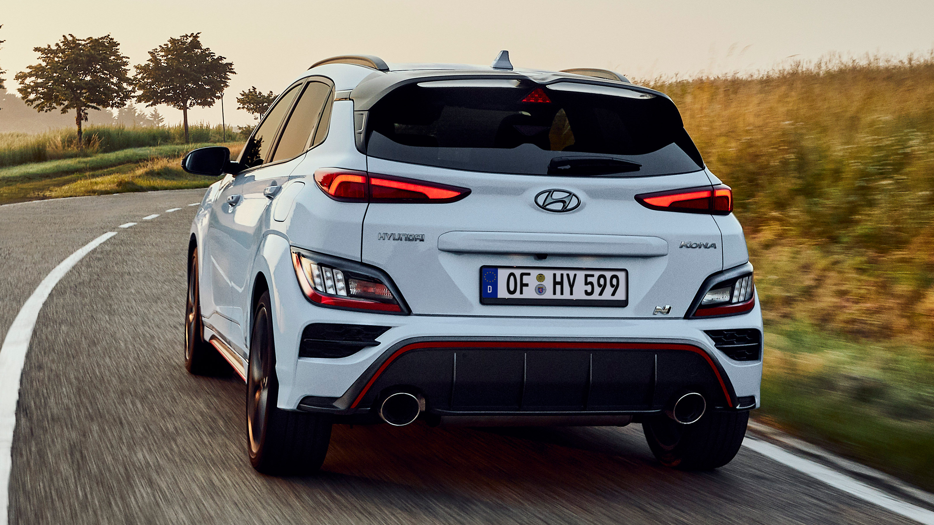 Hyundai Kona N - rear cornering