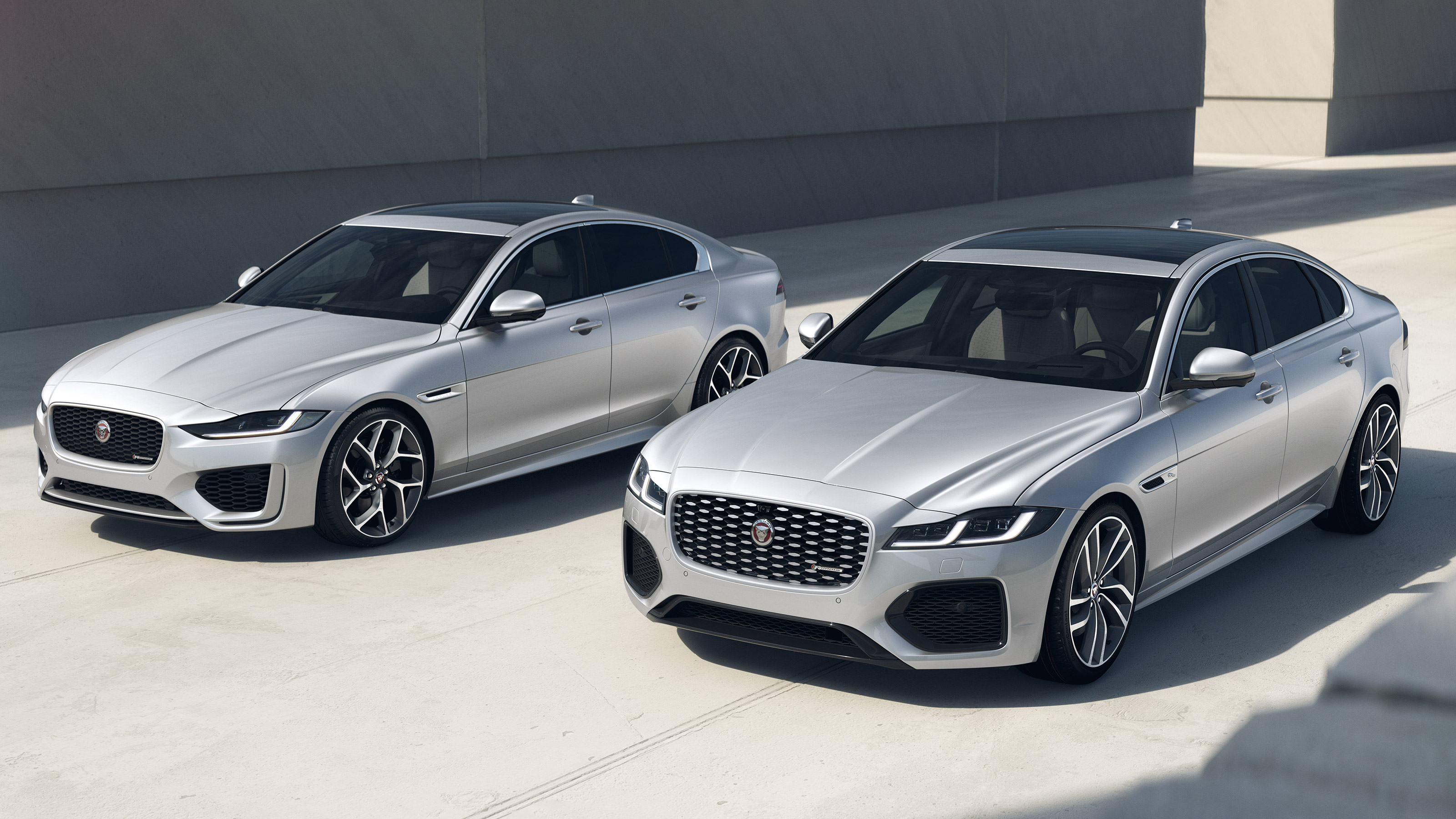 Jaguar XF R-Dynamic Black and Jaguar XE R-Dynamic Black