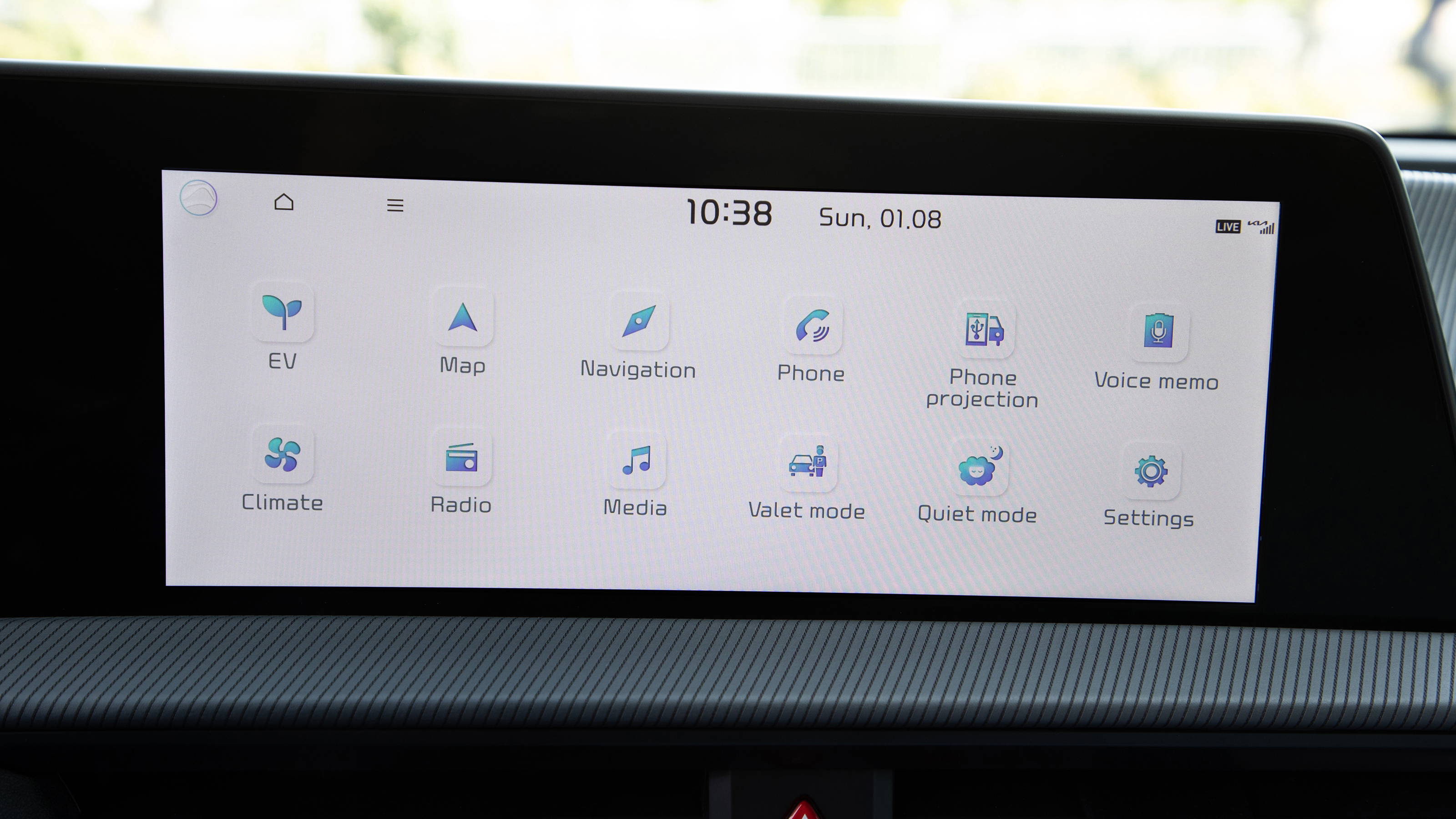 Kia EV6 - screen