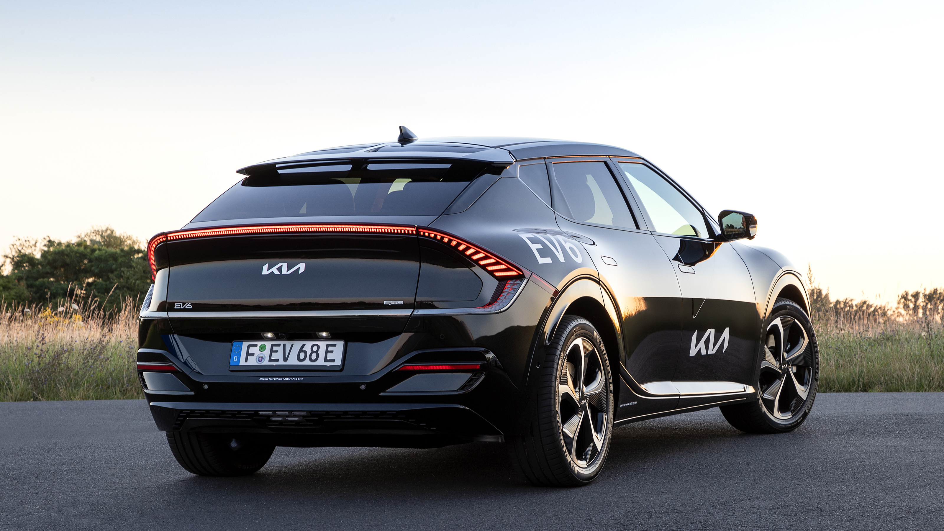 New Kia EV6 2021 review - static rear