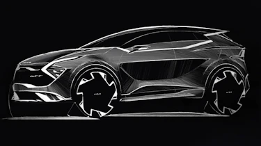 Kia Sportage sketch - front