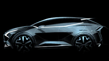 Kia Sportage sketch - side