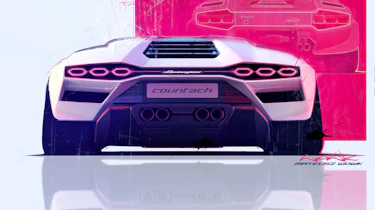 Lamborghini Countach LPI 800-4 sketch