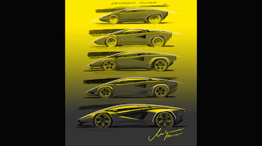 Lamborghini Countach LPI 800-4 sketch