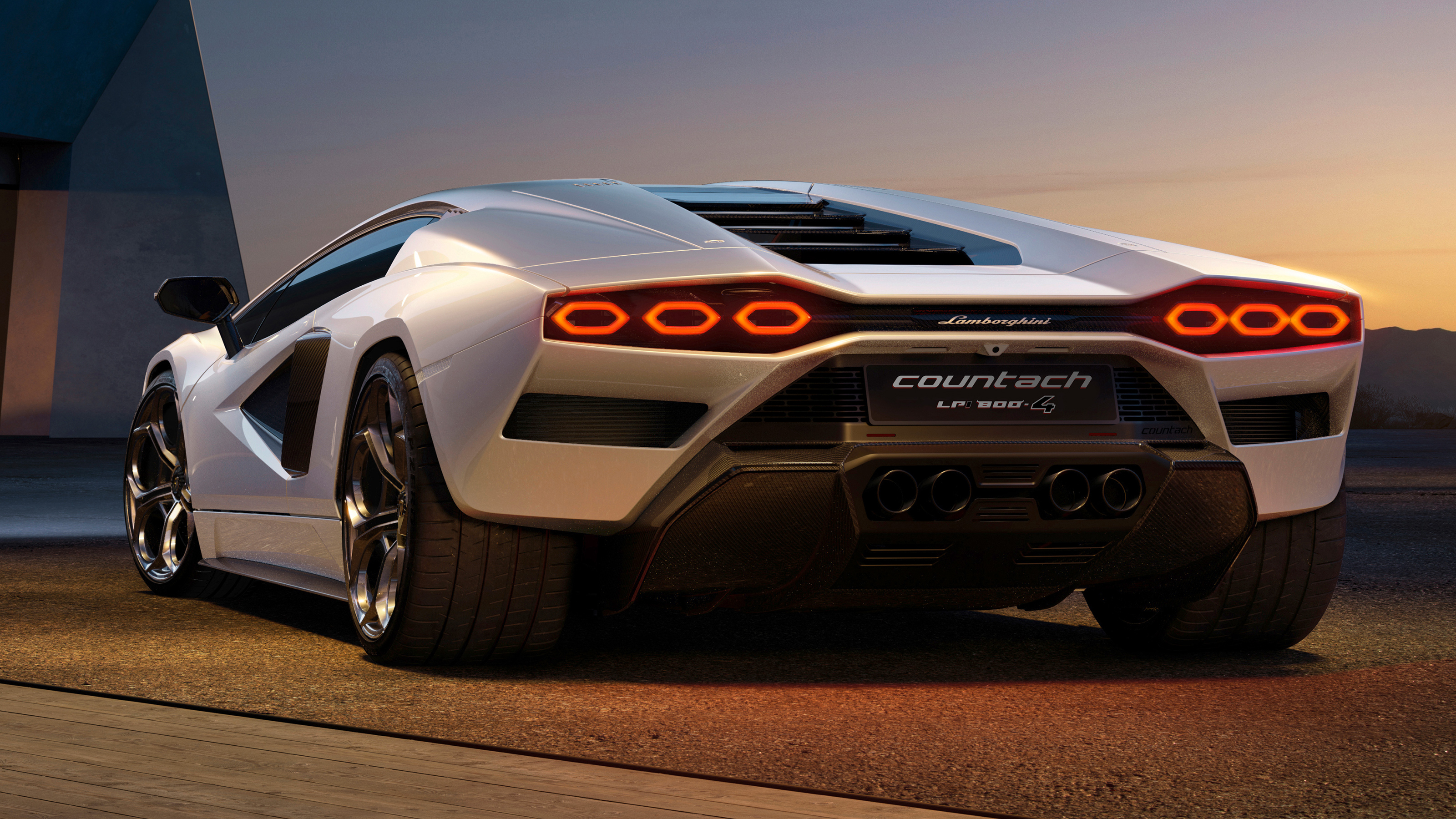 Lamborghini Countach LPI 800-4 rear