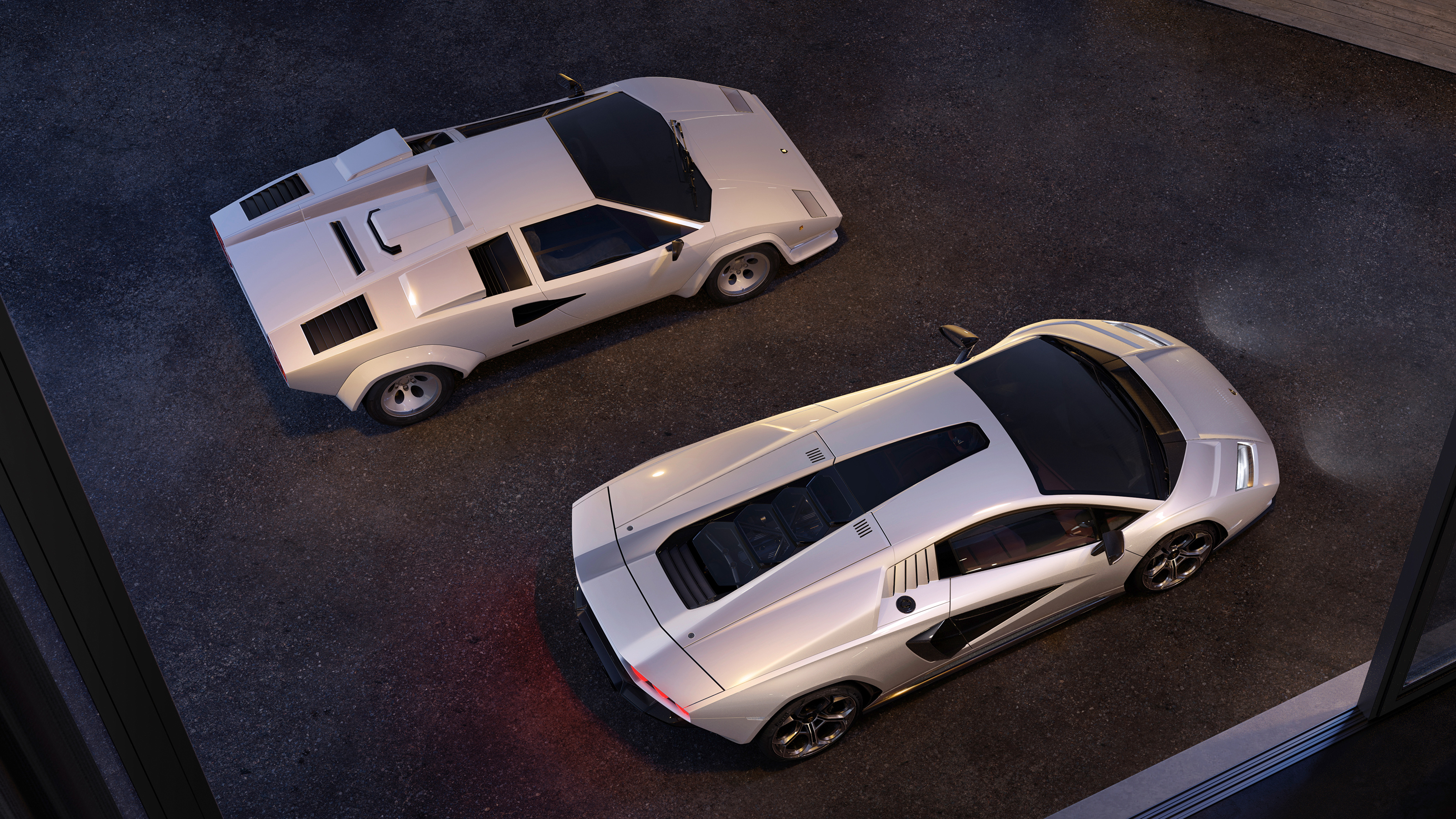 Lamborghini Countach LPI 800-4 roof