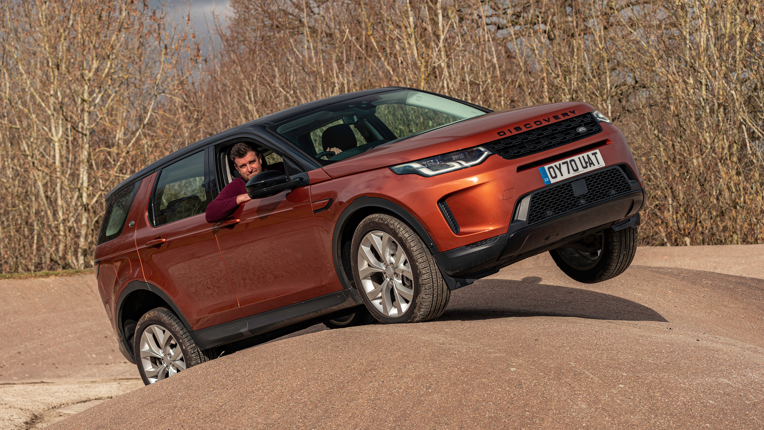 Land Rover Discovery Sport final report - off-road front