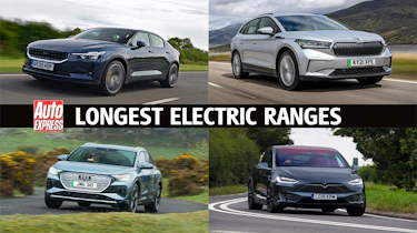 Longest electric ranges - header