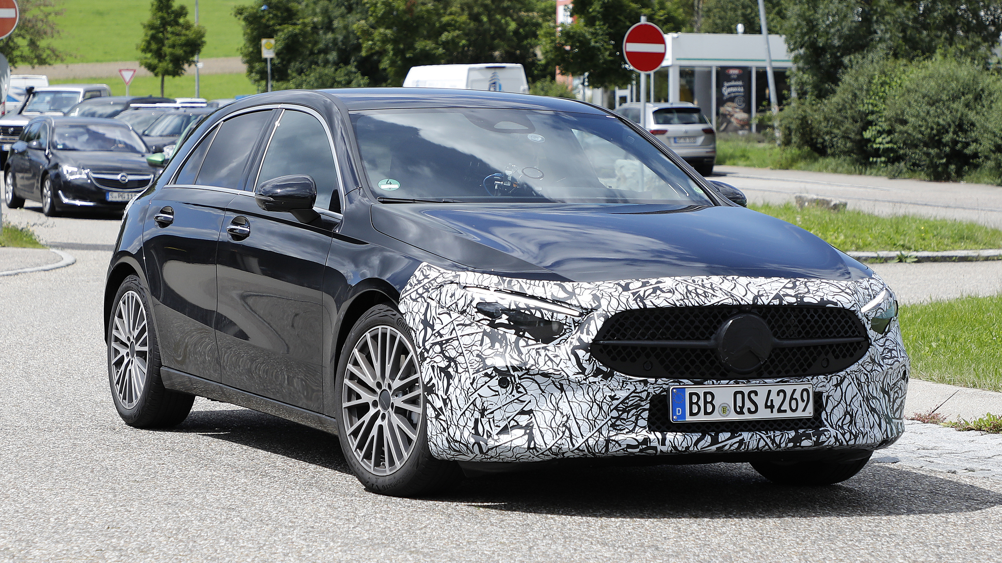 New 2022 Mercedes A-Class facelift 