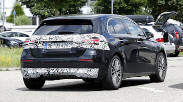 New 2022 Mercedes A-Class facelift - rear