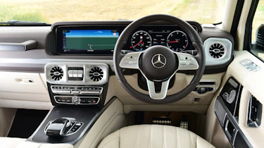 Mercedes G 400 d 2021 review - interior