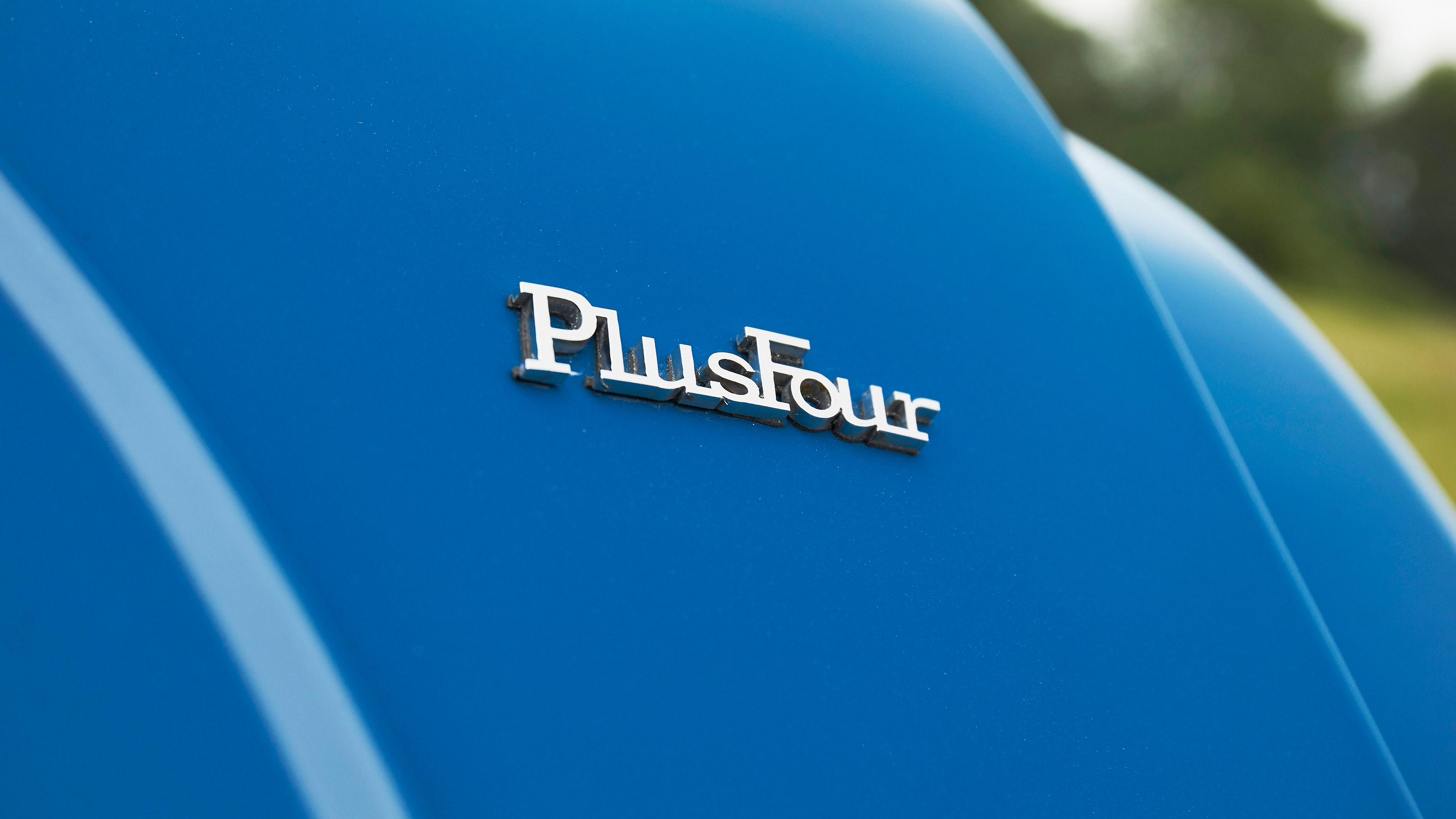 Morgan Plus Four - Plus Four badge