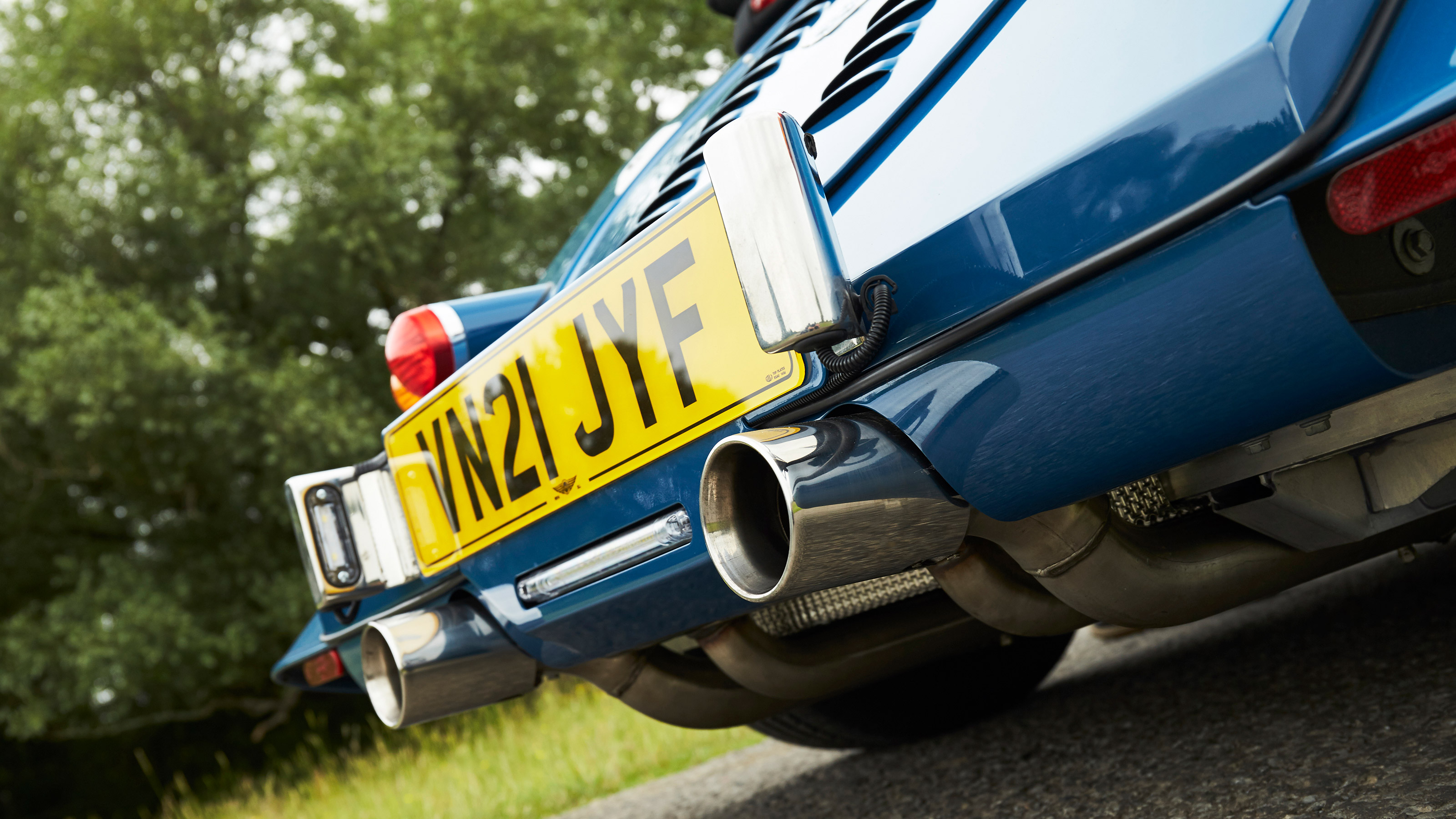 Morgan Plus Four - exhausts