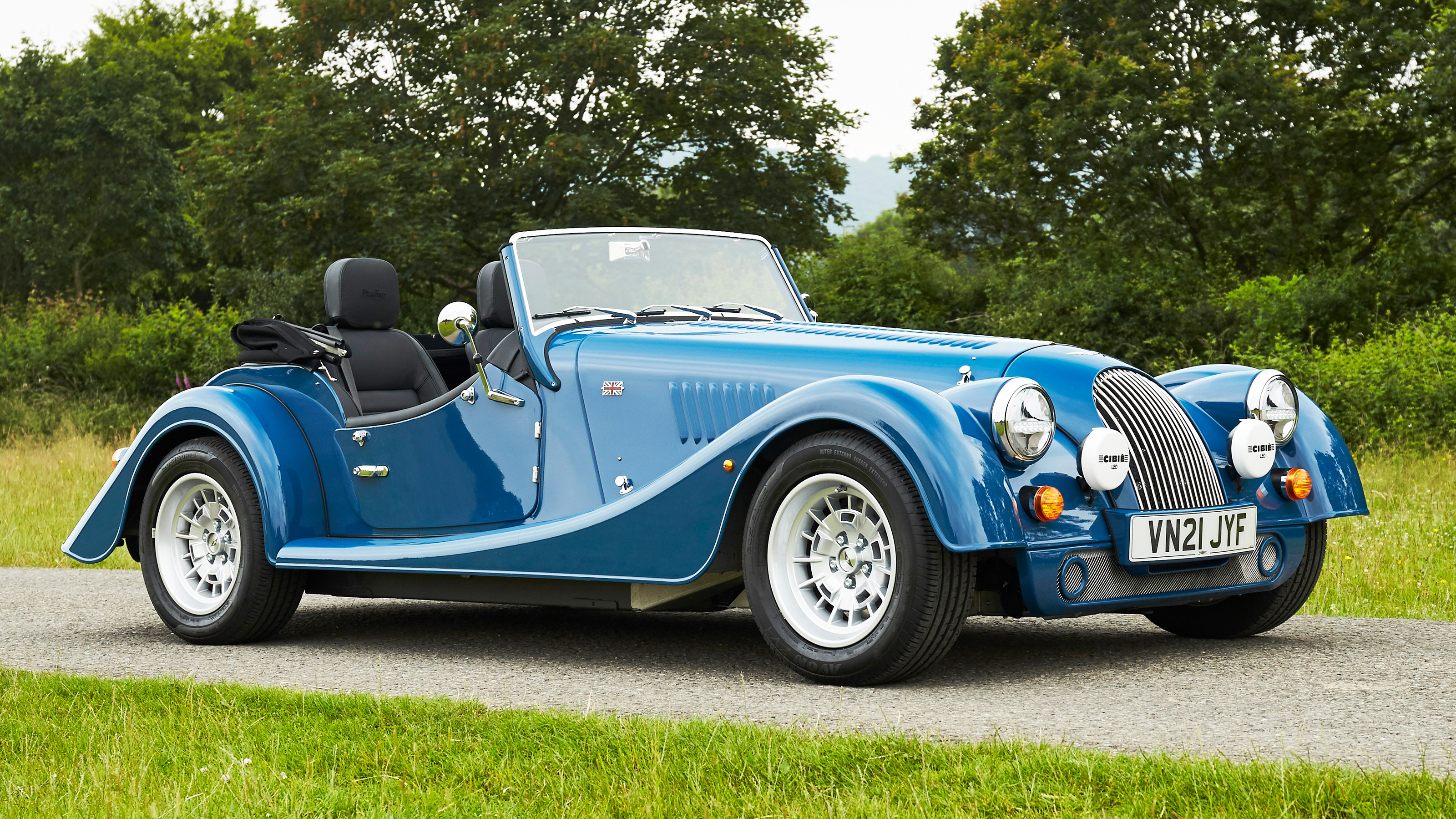 Morgan Plus Four - front static