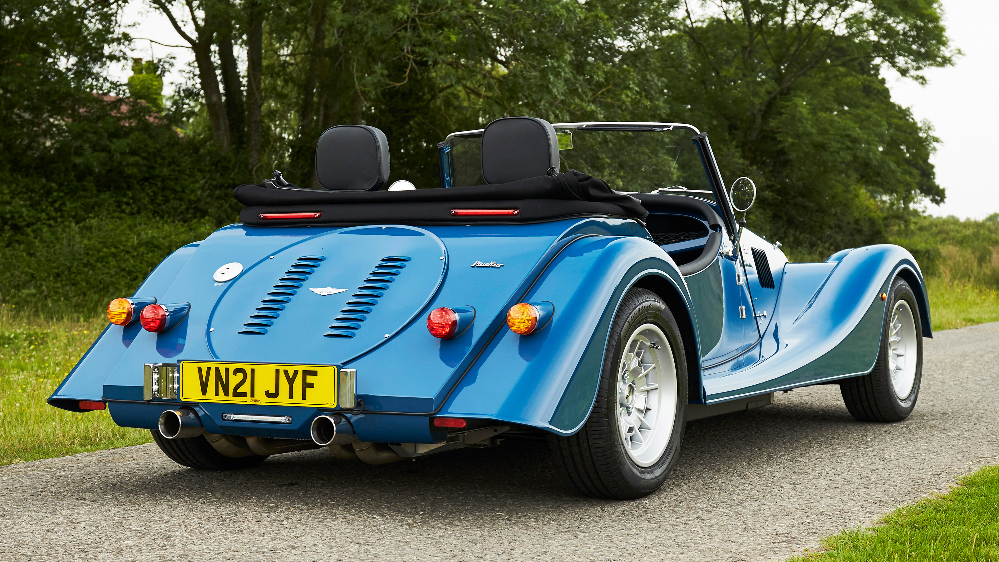 Morgan Plus Four - rear static