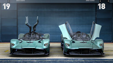 Aston Martin Valkyrie Spider and coupe
