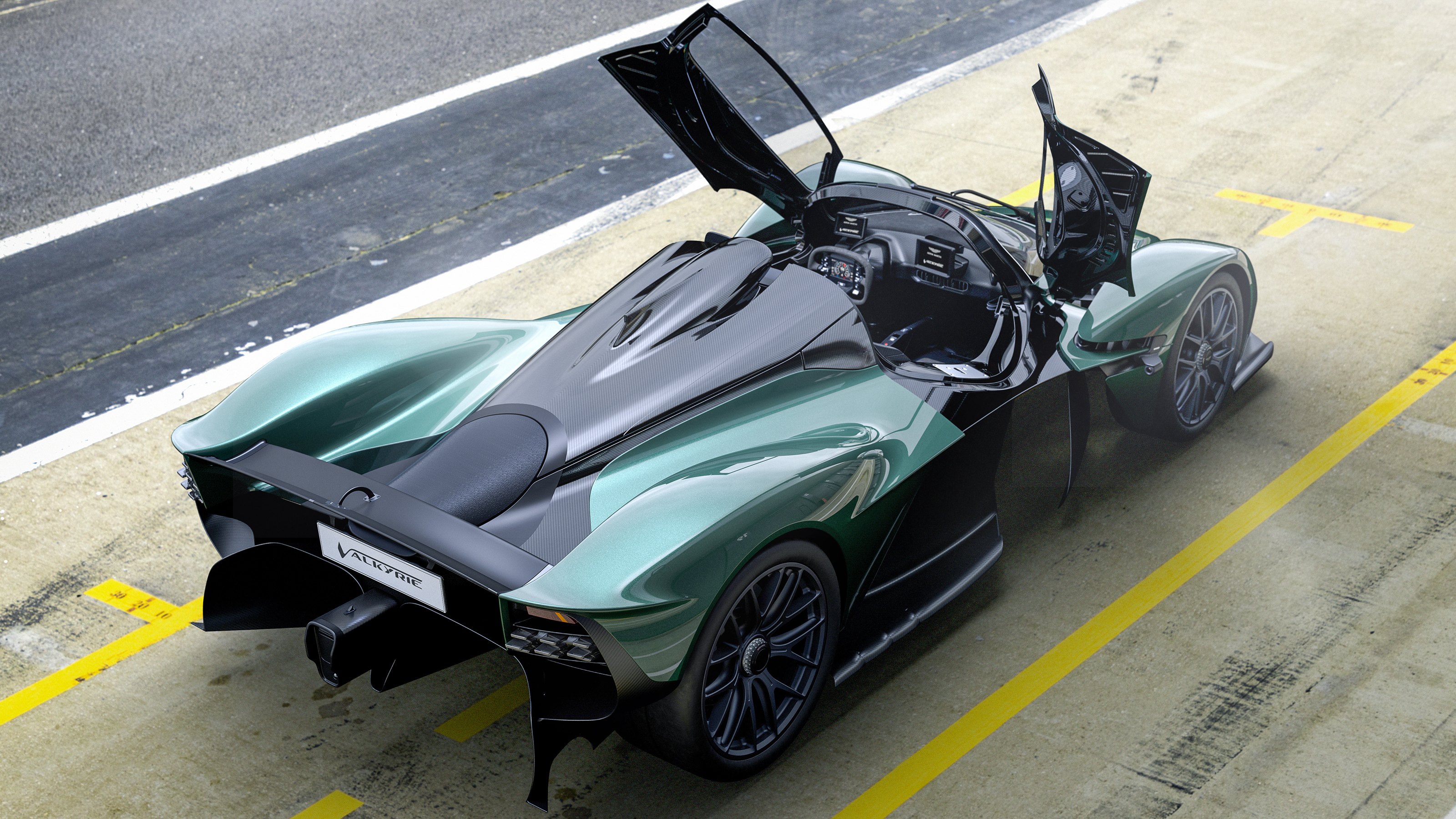Aston Martin Valkyrie Spider rear