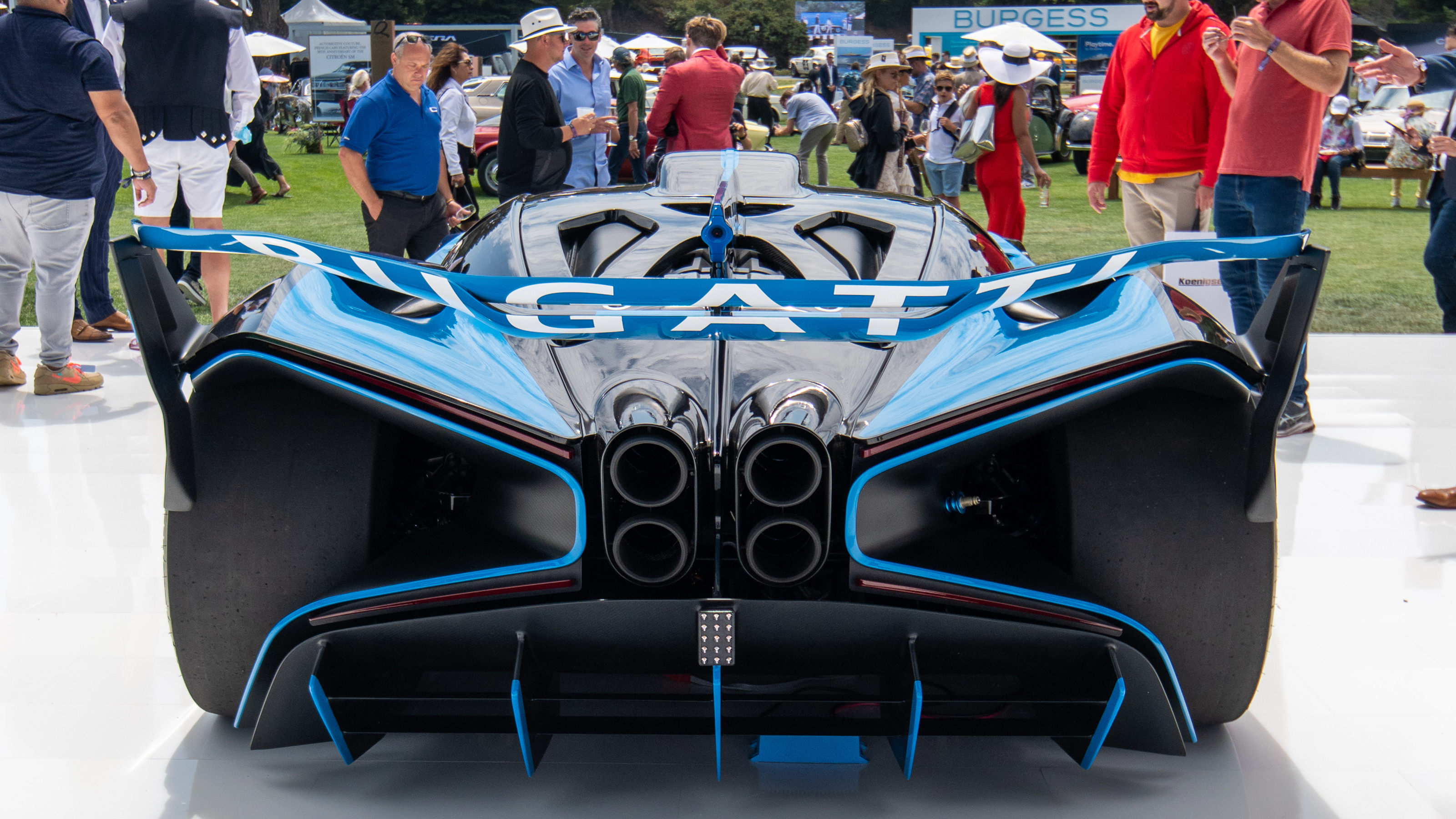 Pebble Beach Bugatti Bolide - rear