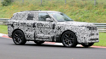 Range Rover SVR - spyshot 2