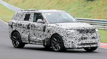 Range Rover SVR - spyshot 1