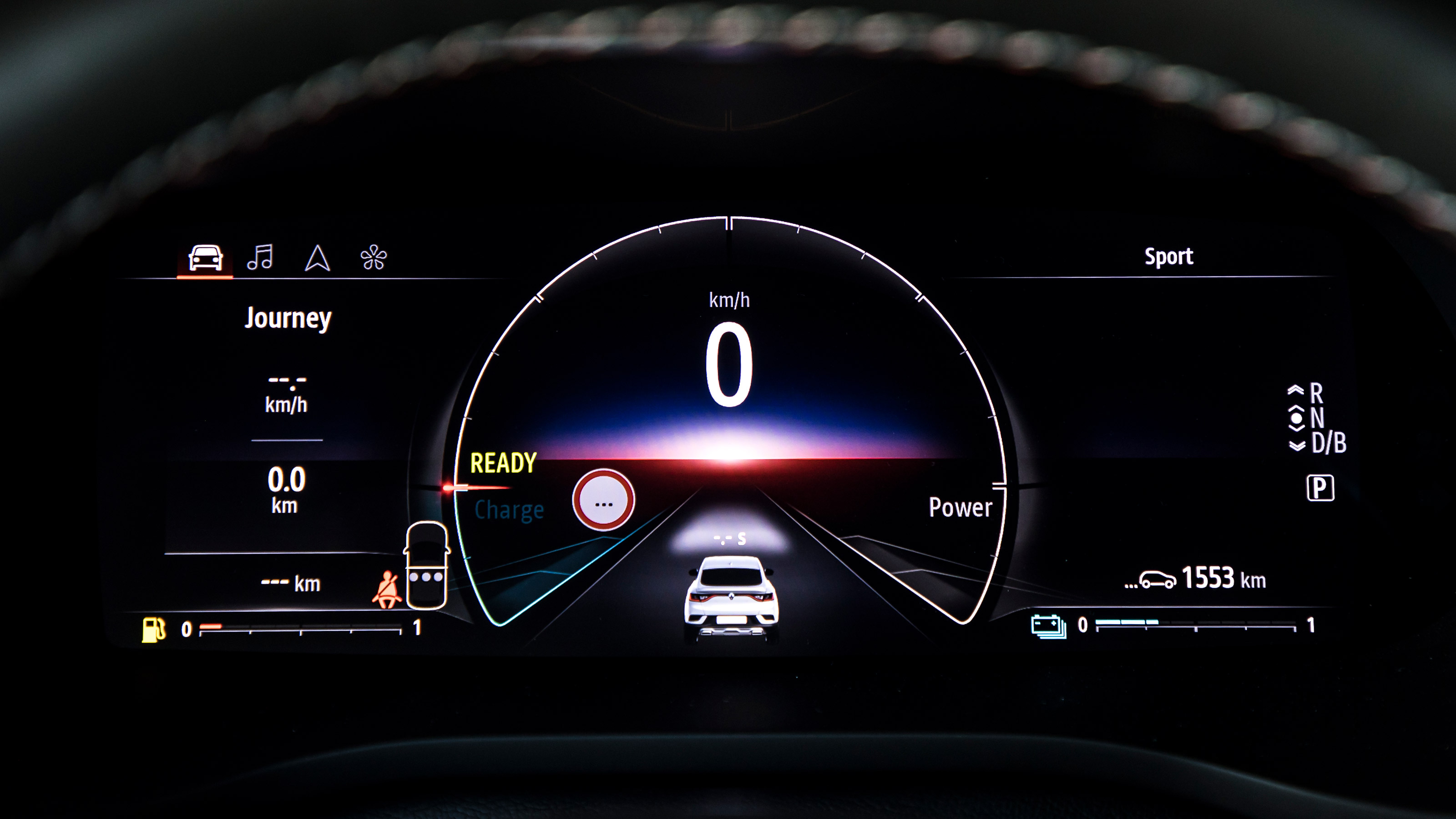 Renault Arkana - dials