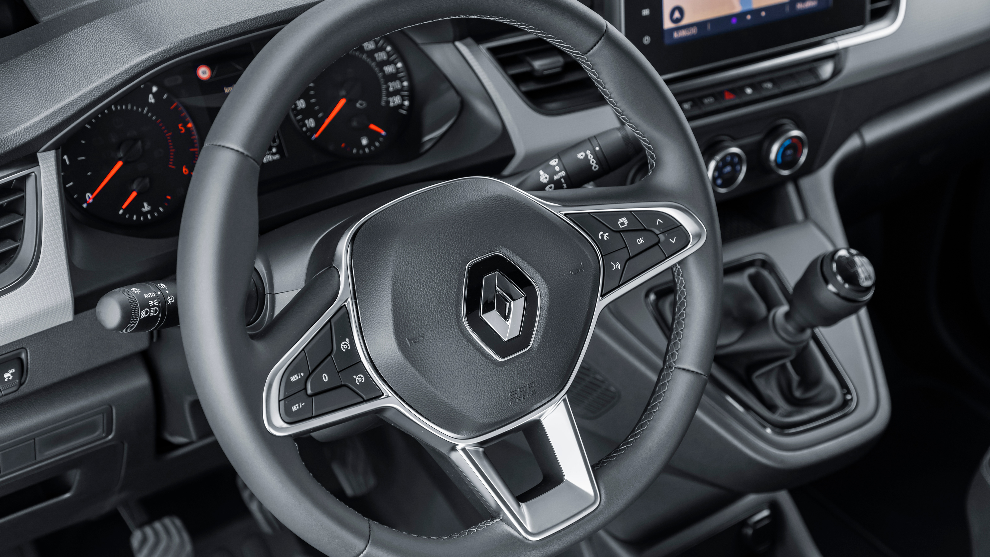 Renault Kangoo Van - steering wheel