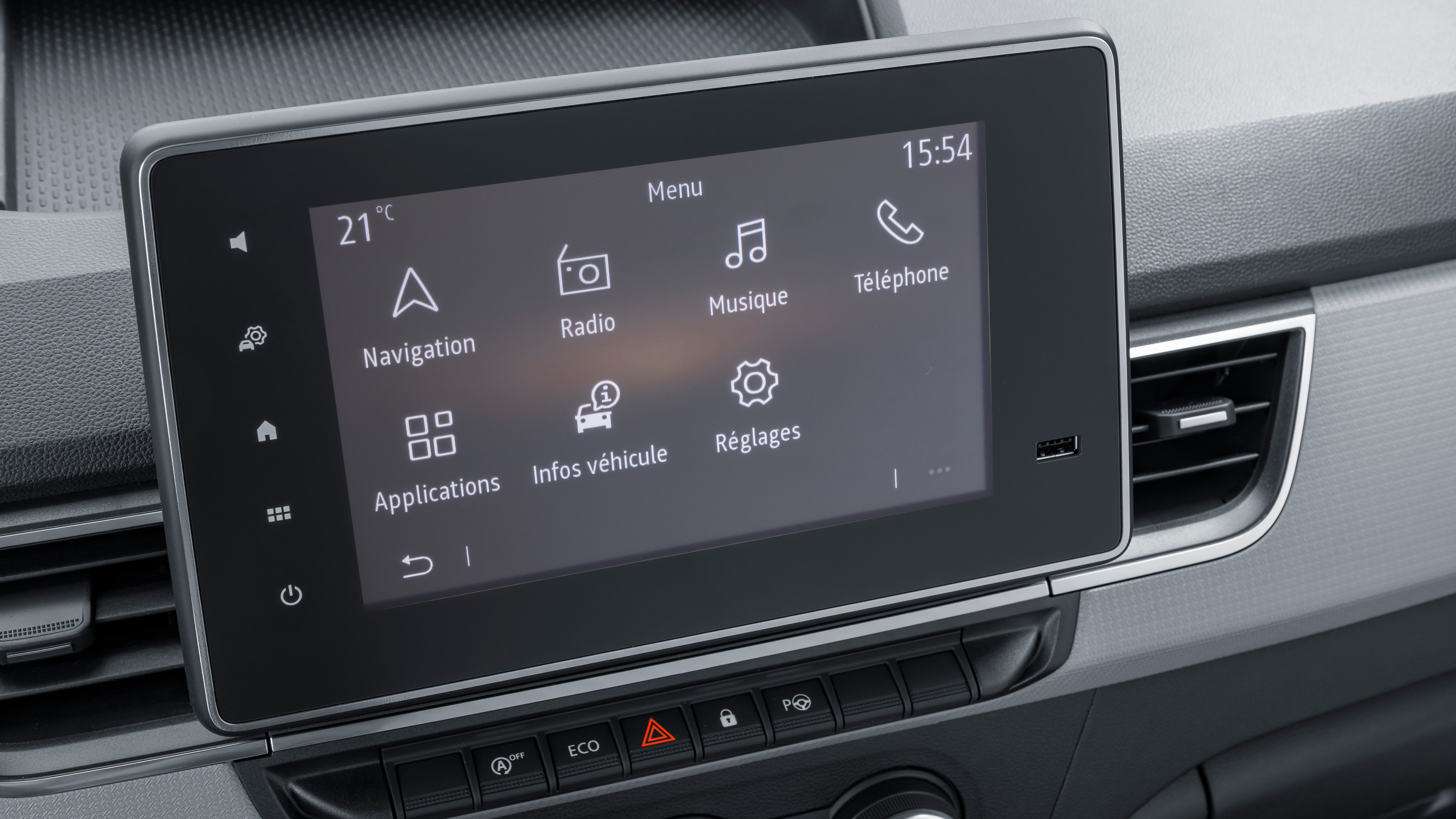 Renault Kangoo Van - screen