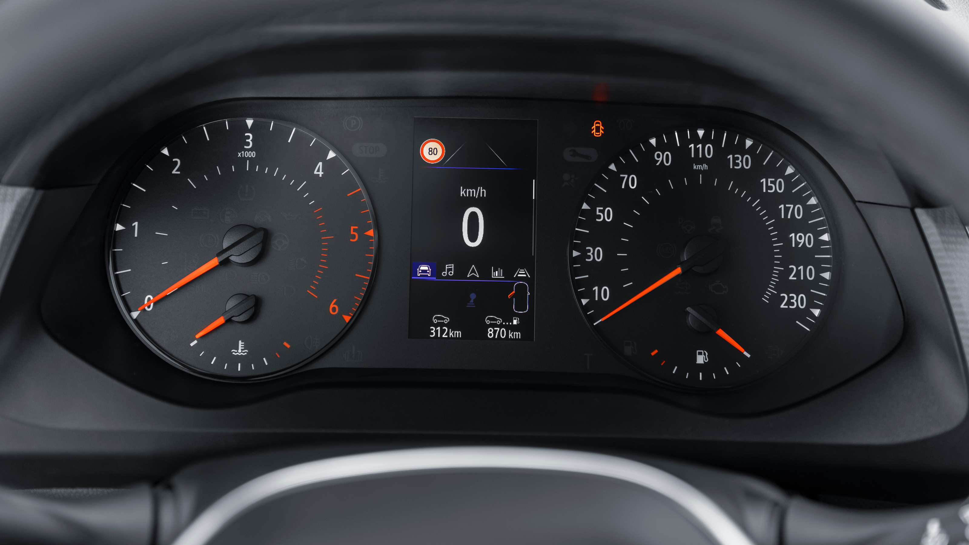 Renault Kangoo Van - dials