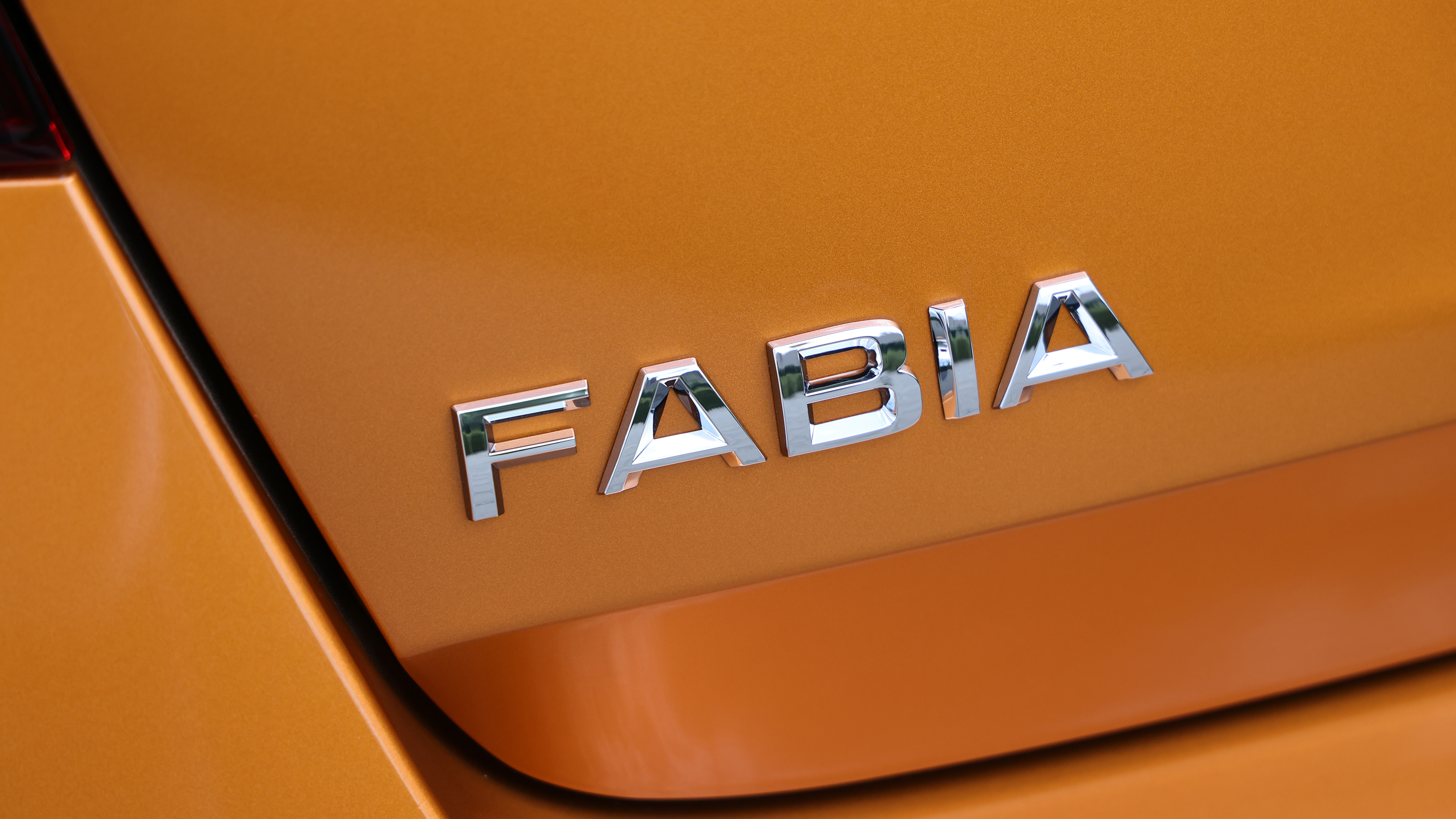 Skoda Fabia 2021 - badge