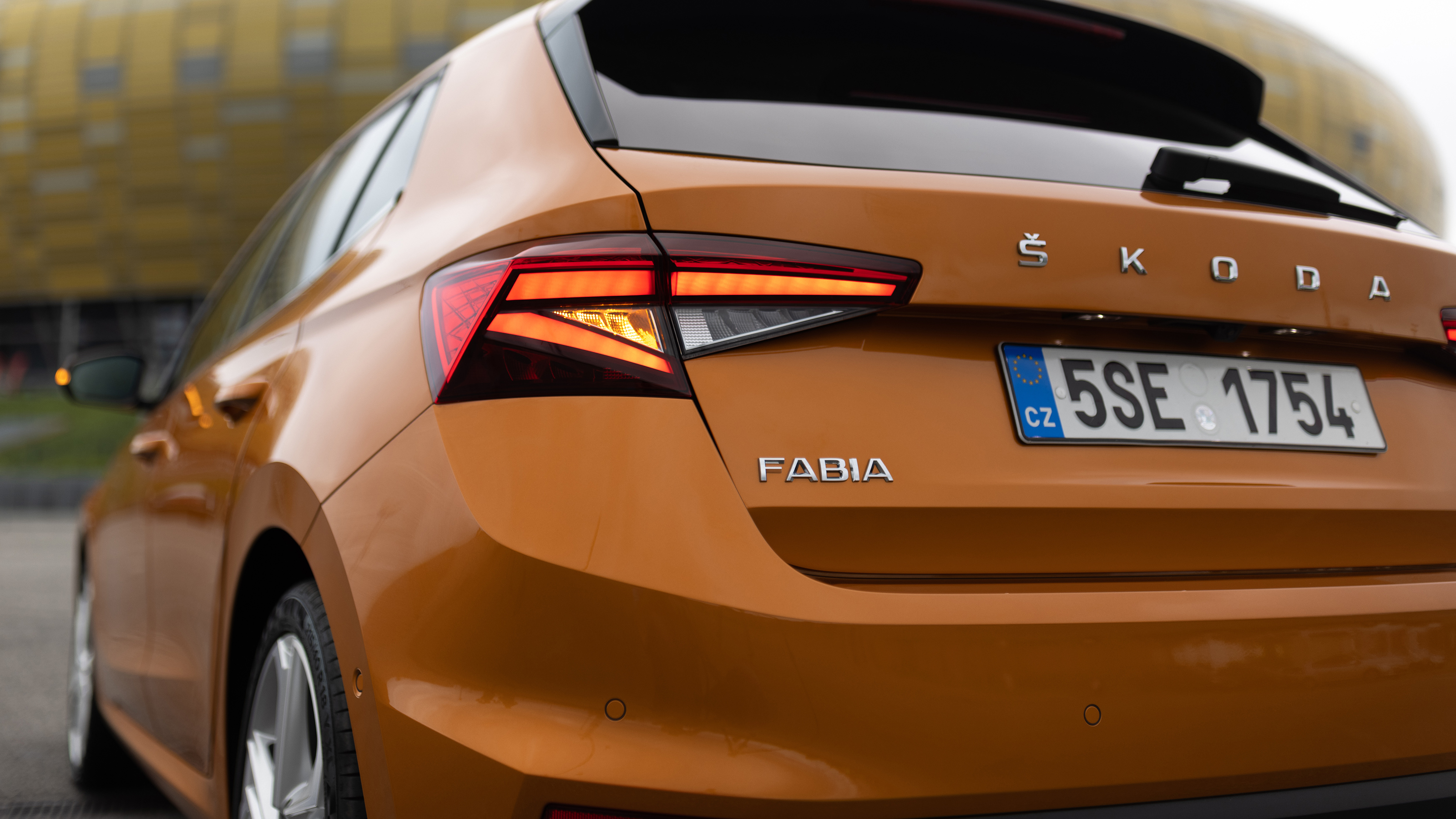 Skoda Fabia 2021 - rear