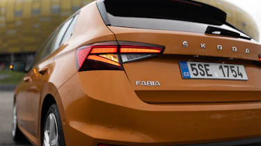 Skoda Fabia 2021 - rear