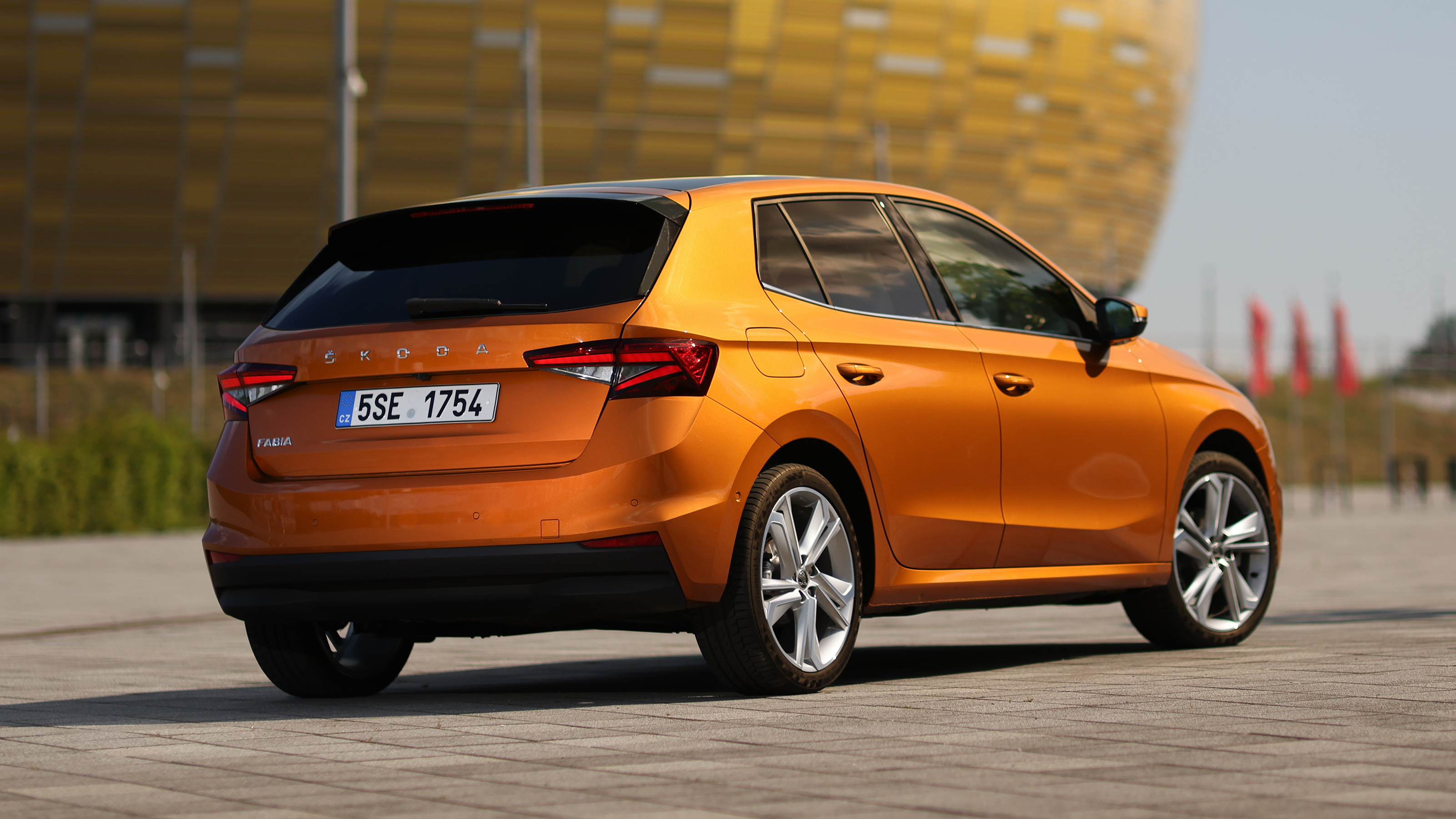 Skoda Fabia 2021 - rear static
