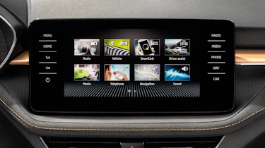 Skoda Fabia 2021 - screen