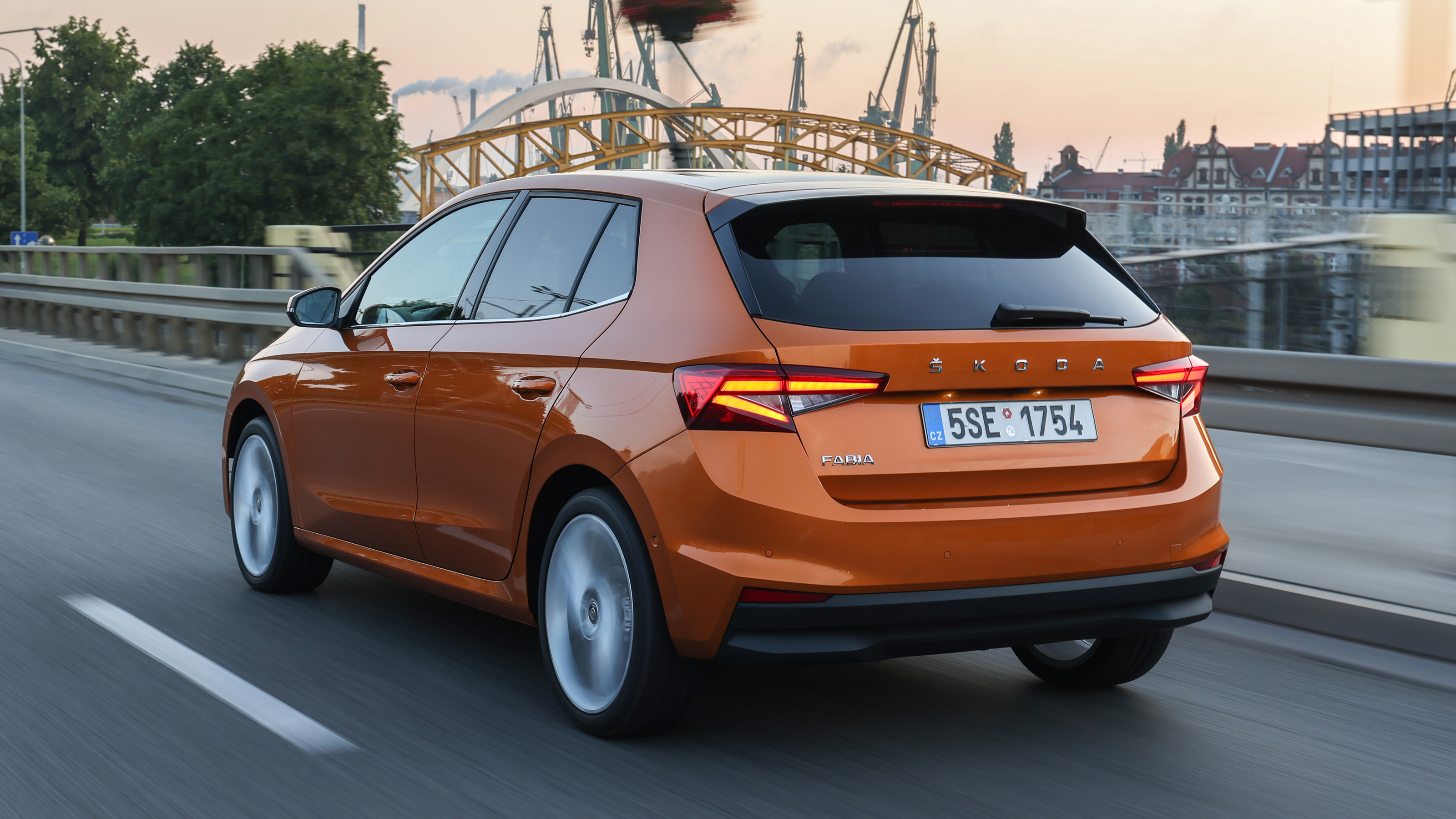 Skoda Fabia 2021 - rear