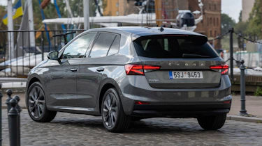 Skoda Fabia - rear cornering