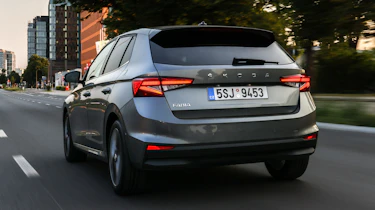Skoda Fabia - rear tracking