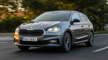 Skoda Fabia - front tracking