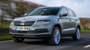 Skoda Karoq - front tracking