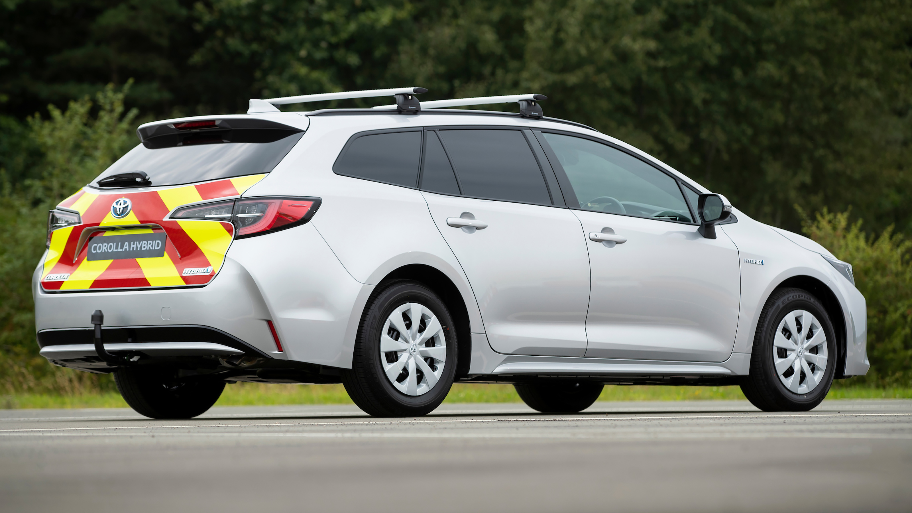 Toyota Corolla Commercial hybrid van - rear