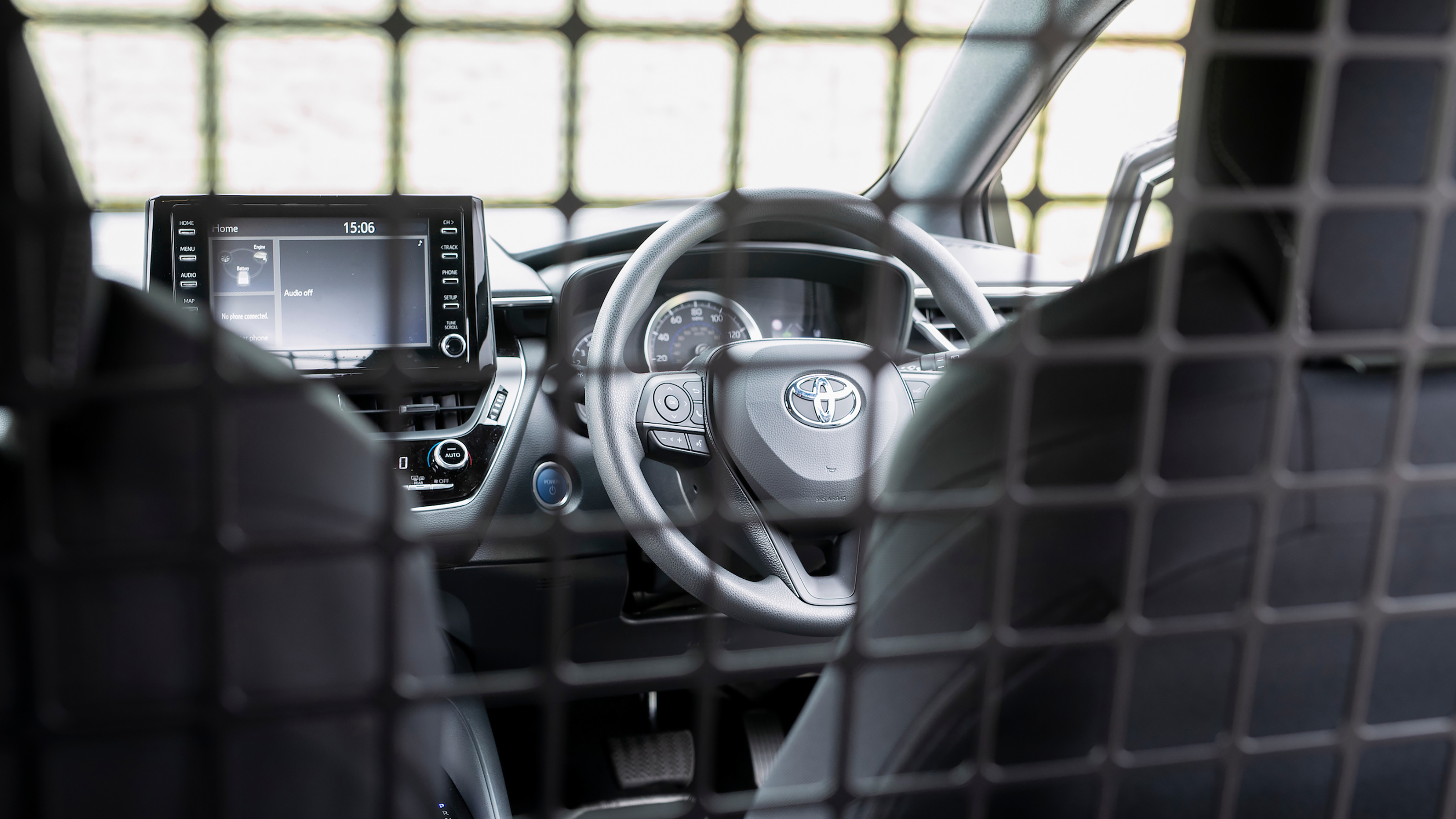 Toyota Corolla Commercial hybrid van - interior