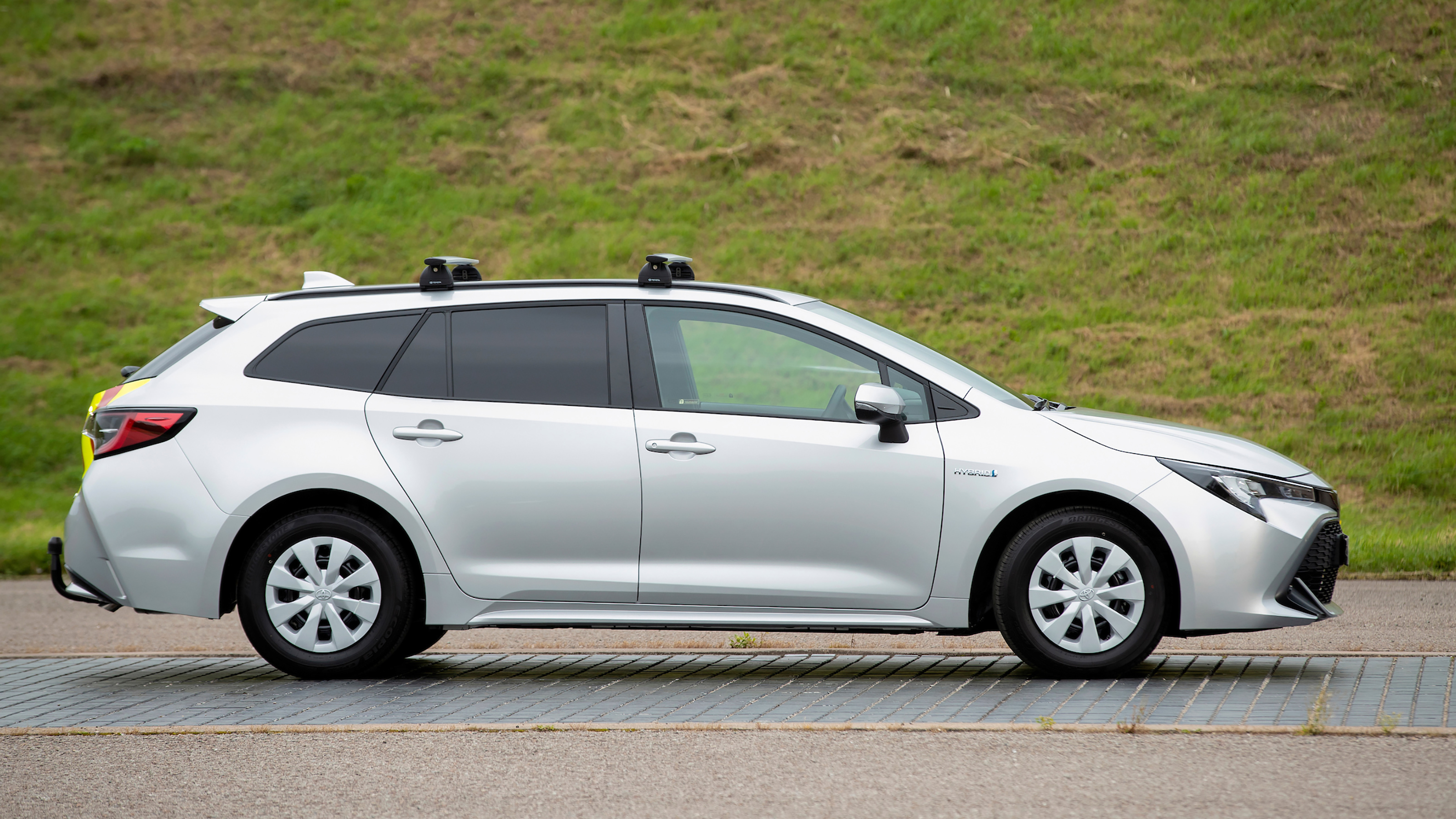 Toyota Corolla Commercial hybrid van - side